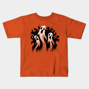 Spooky Ghosts Kids T-Shirt